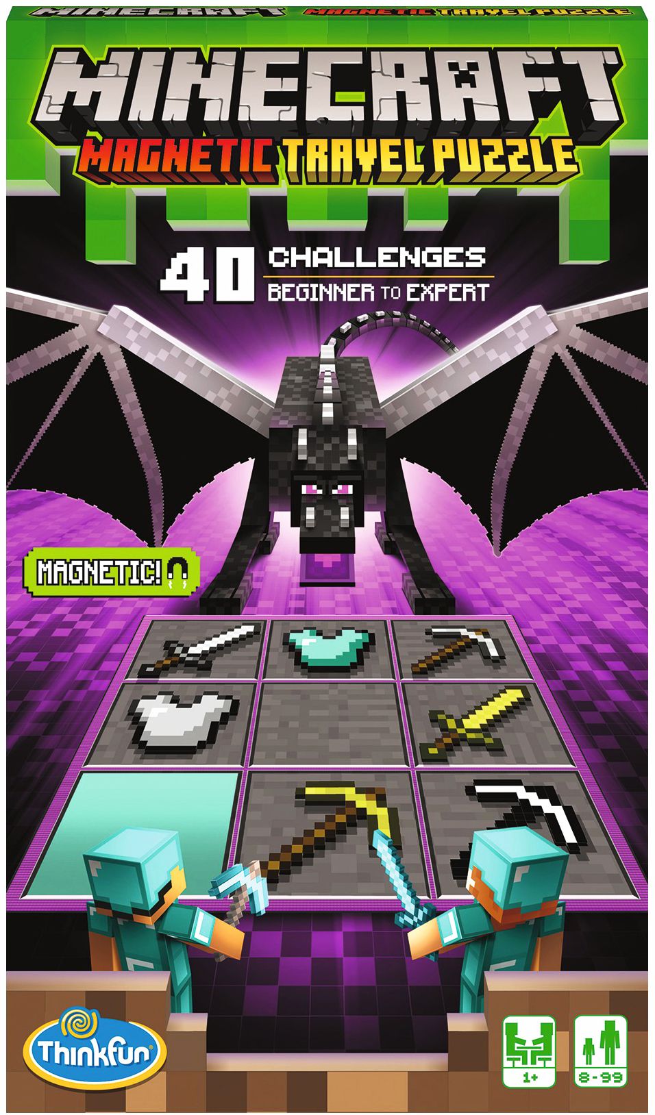 Minecraft Magnetic Travel Puzzle