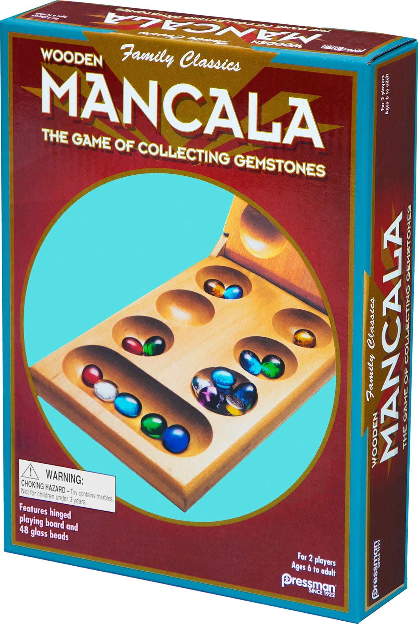 Family Classics Wooden Mancala Game