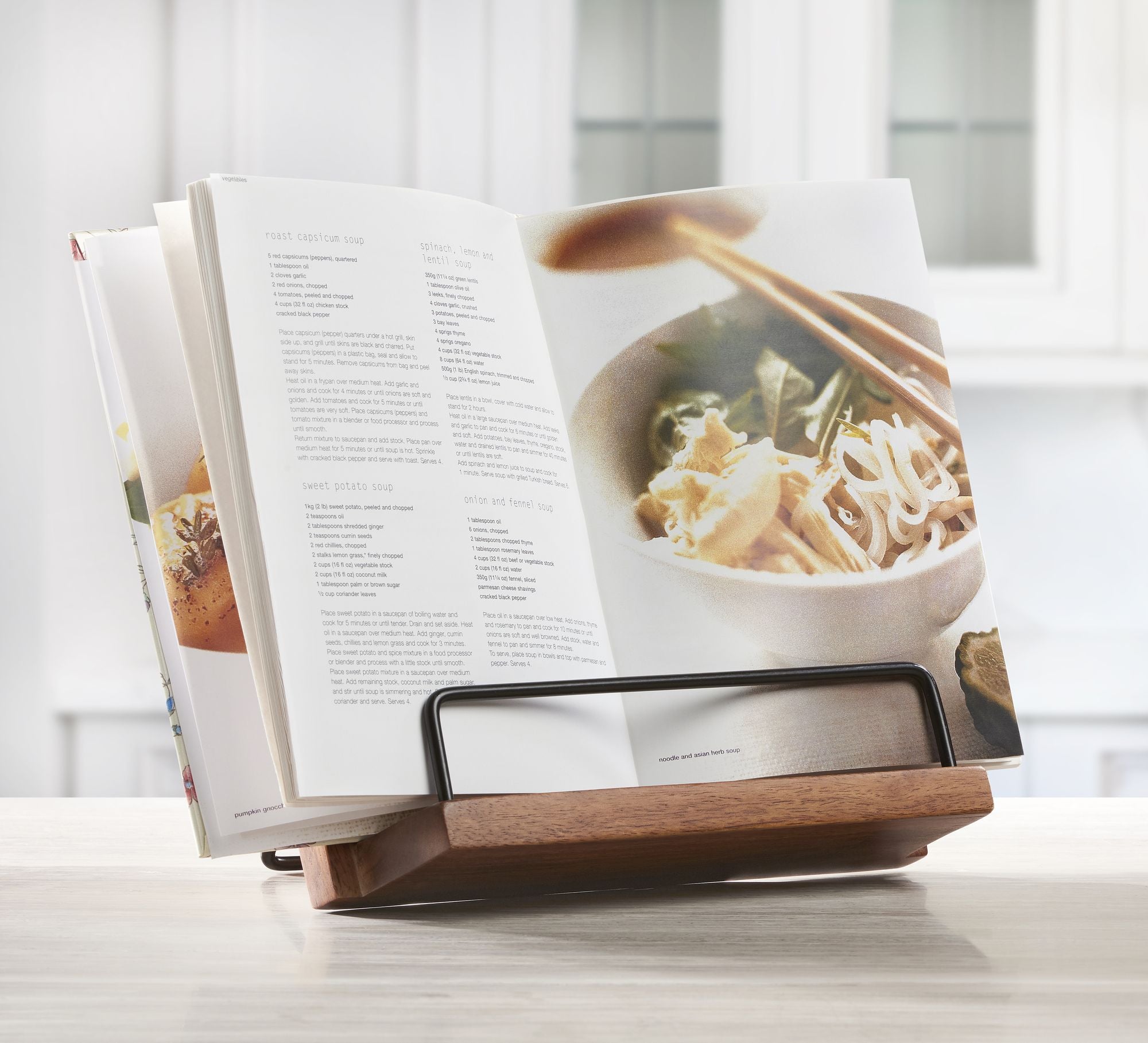 Mango Wood Book Stand