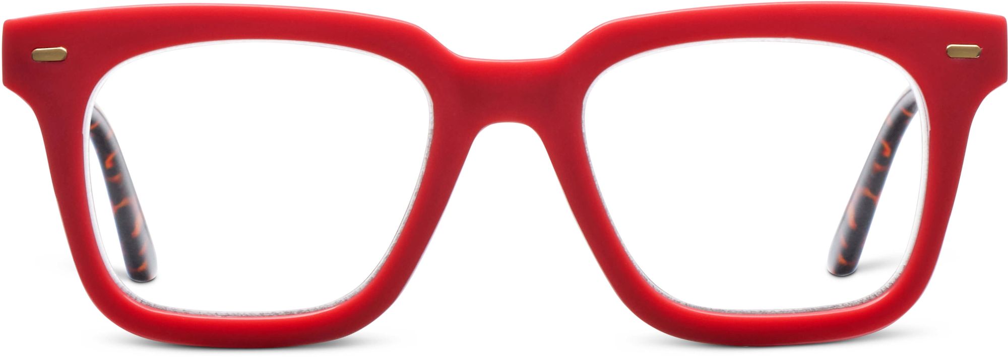 Reading Glasses - Starlet - Red/Leopard Tortoise +1.50