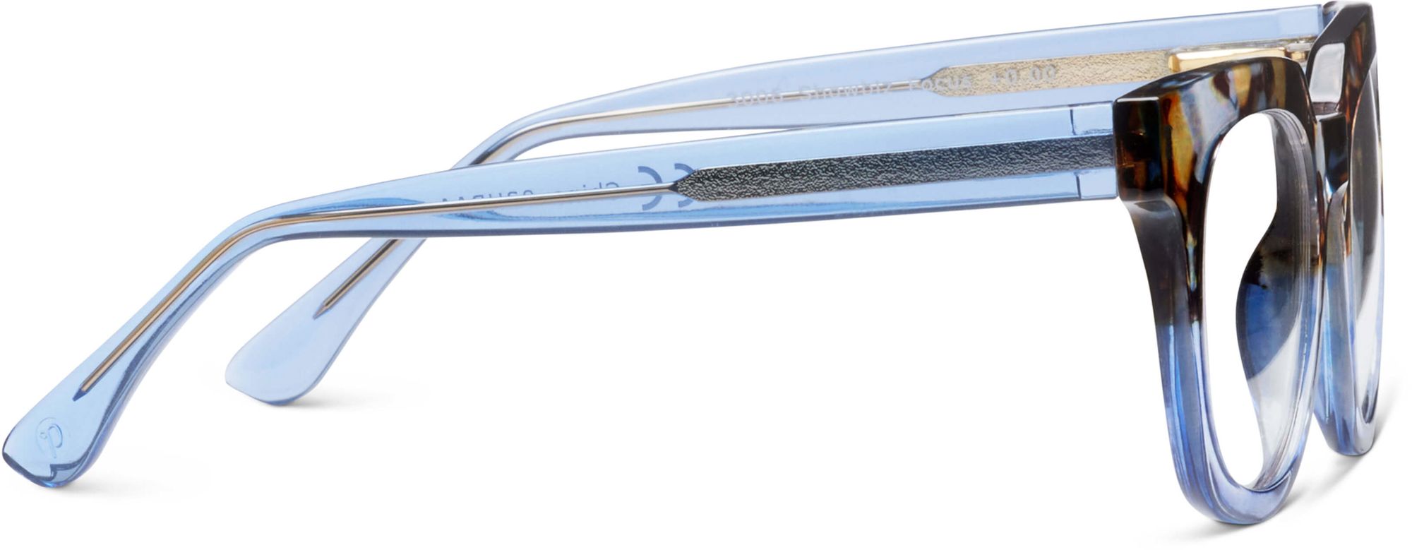 Reading Glasses - Showbiz - Blue Quartz/Blue +2.00