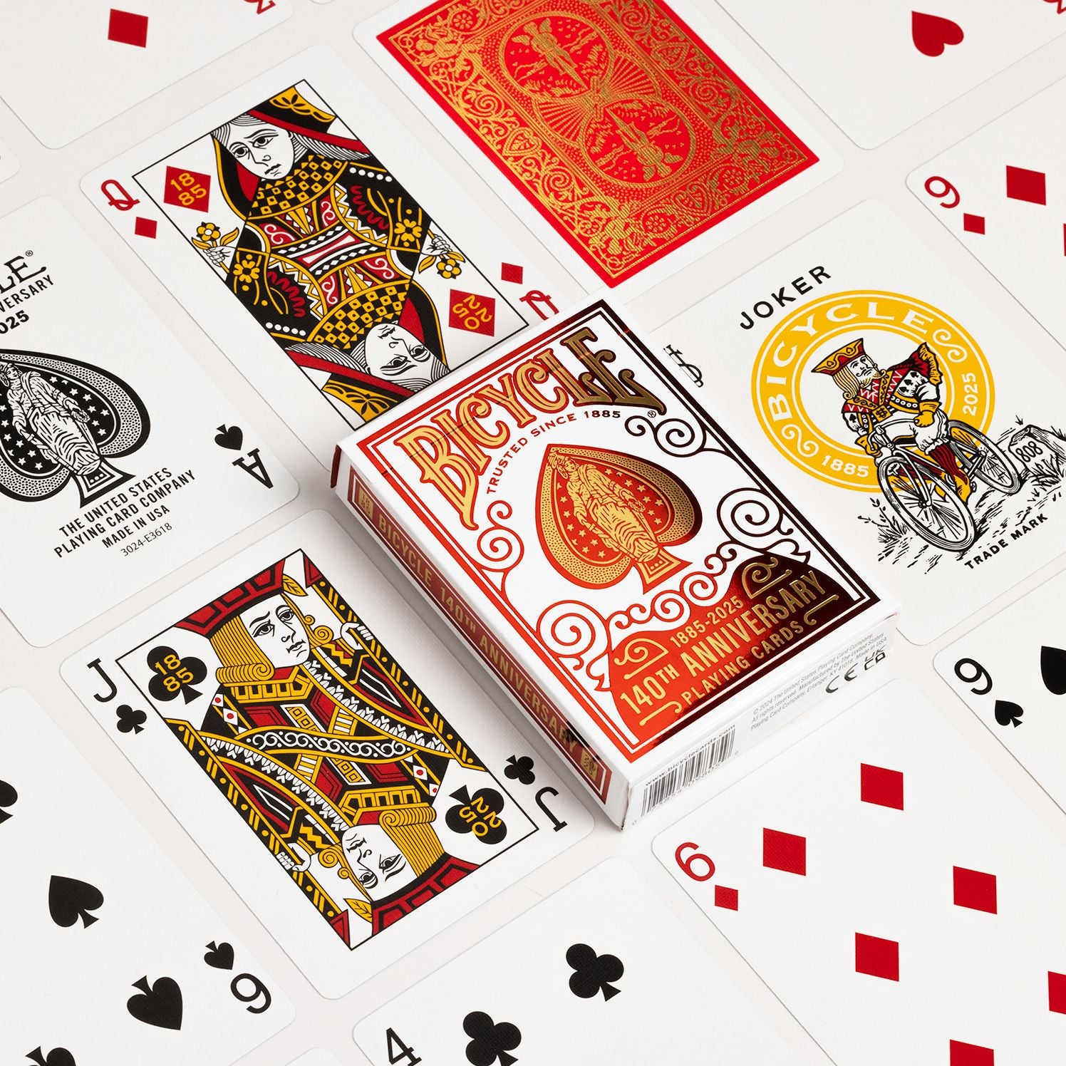 Bicycle 140th Anniversary Playing Cards