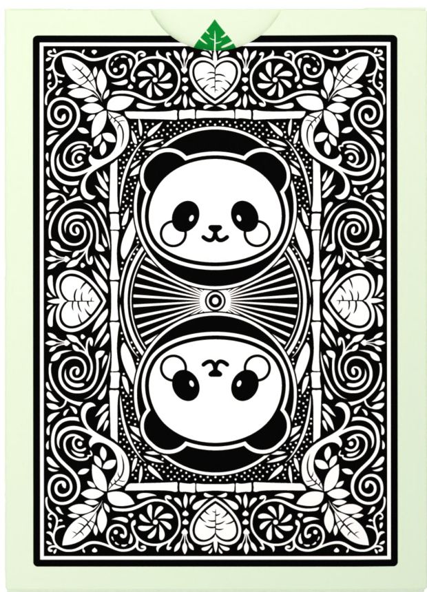 Bicycle Panda Playing Cards
