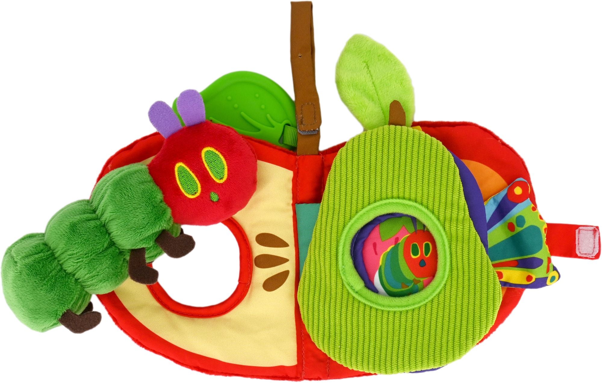 Eric Carle Storytime Activity Apple & Plush Caterpillar Set