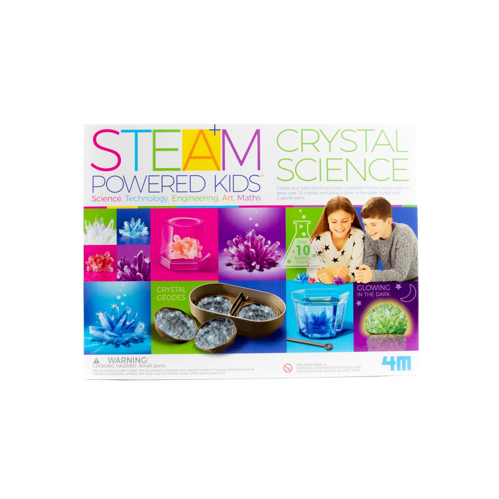 4M Deluxe Crystal Growing Combo STEAM Science Kit