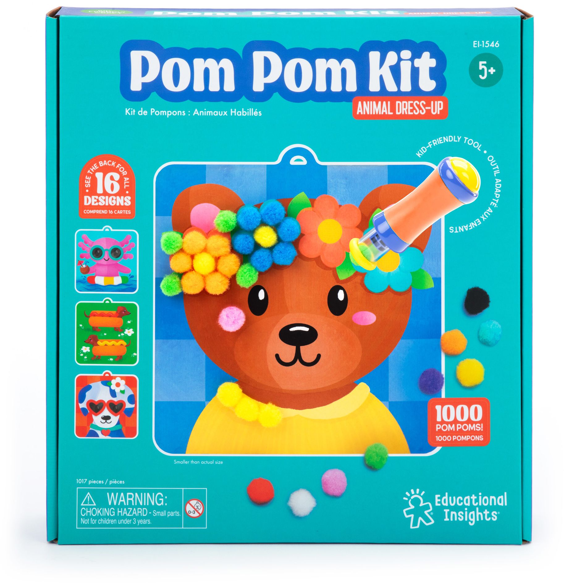Pom Pom Kit: Animal Dress Up