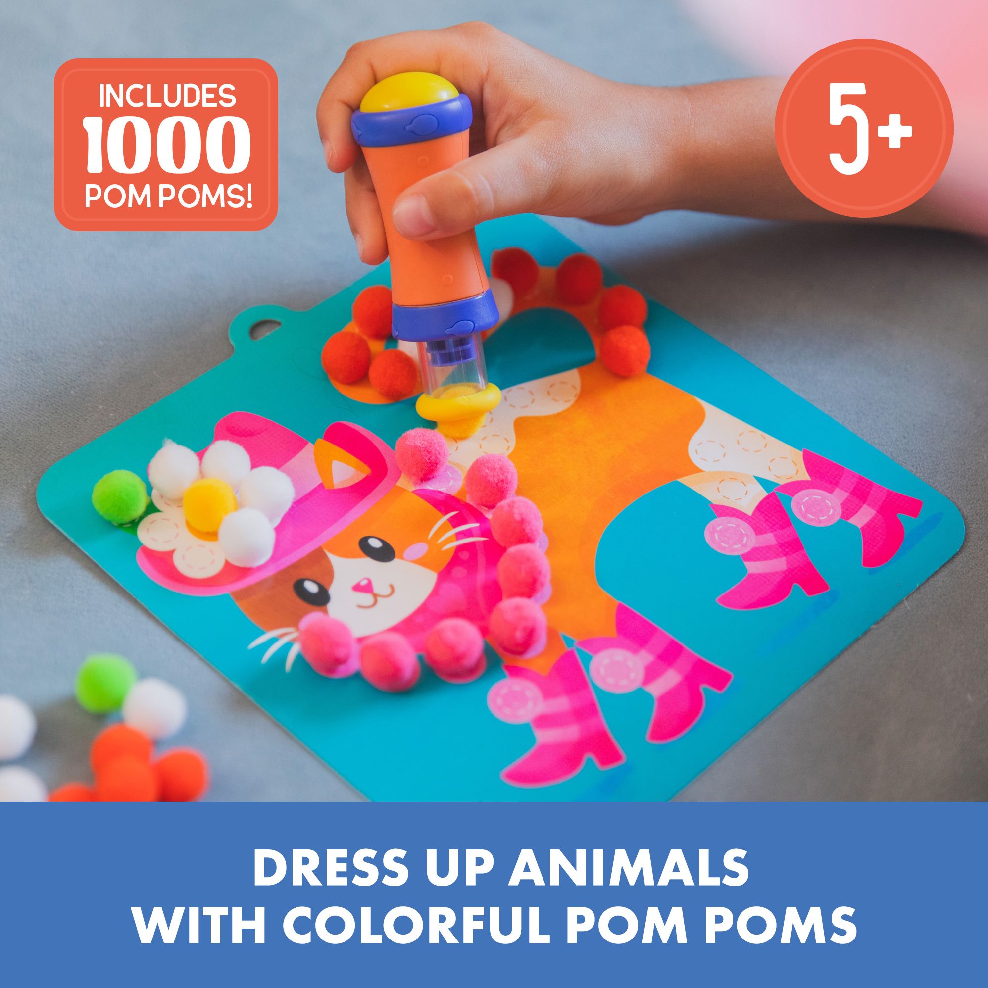 Pom Pom Kit: Animal Dress Up