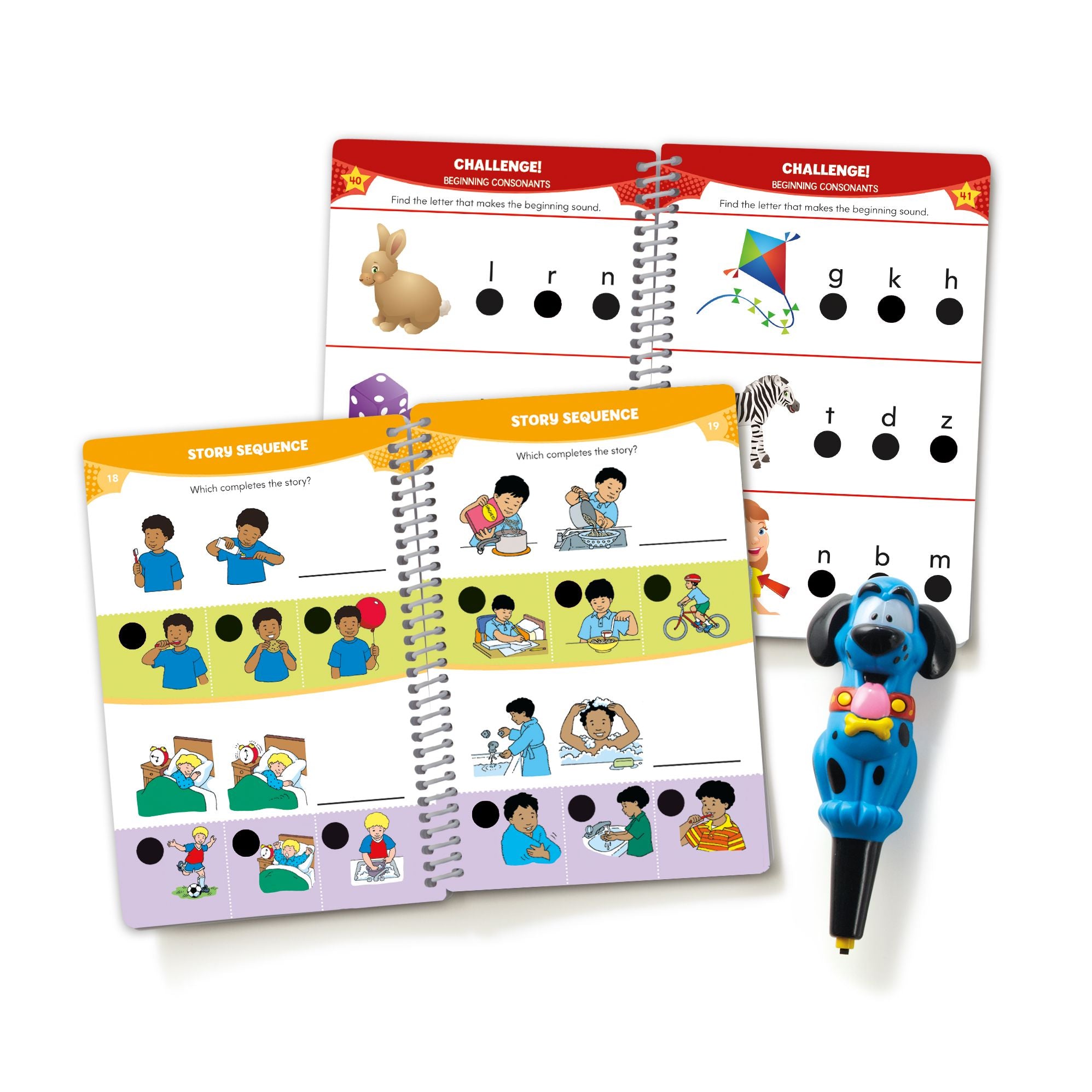 Educational Insights 2390 Hot Dots Jr. Lets Master Pre-K Reading