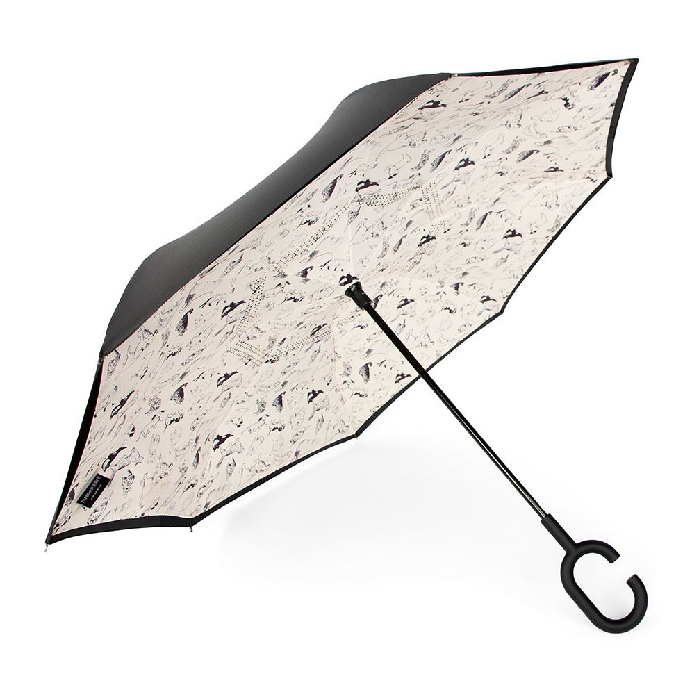 Raining Cats and Dogs ShedRain Unbelievabrella Reverse Stick Umbrella