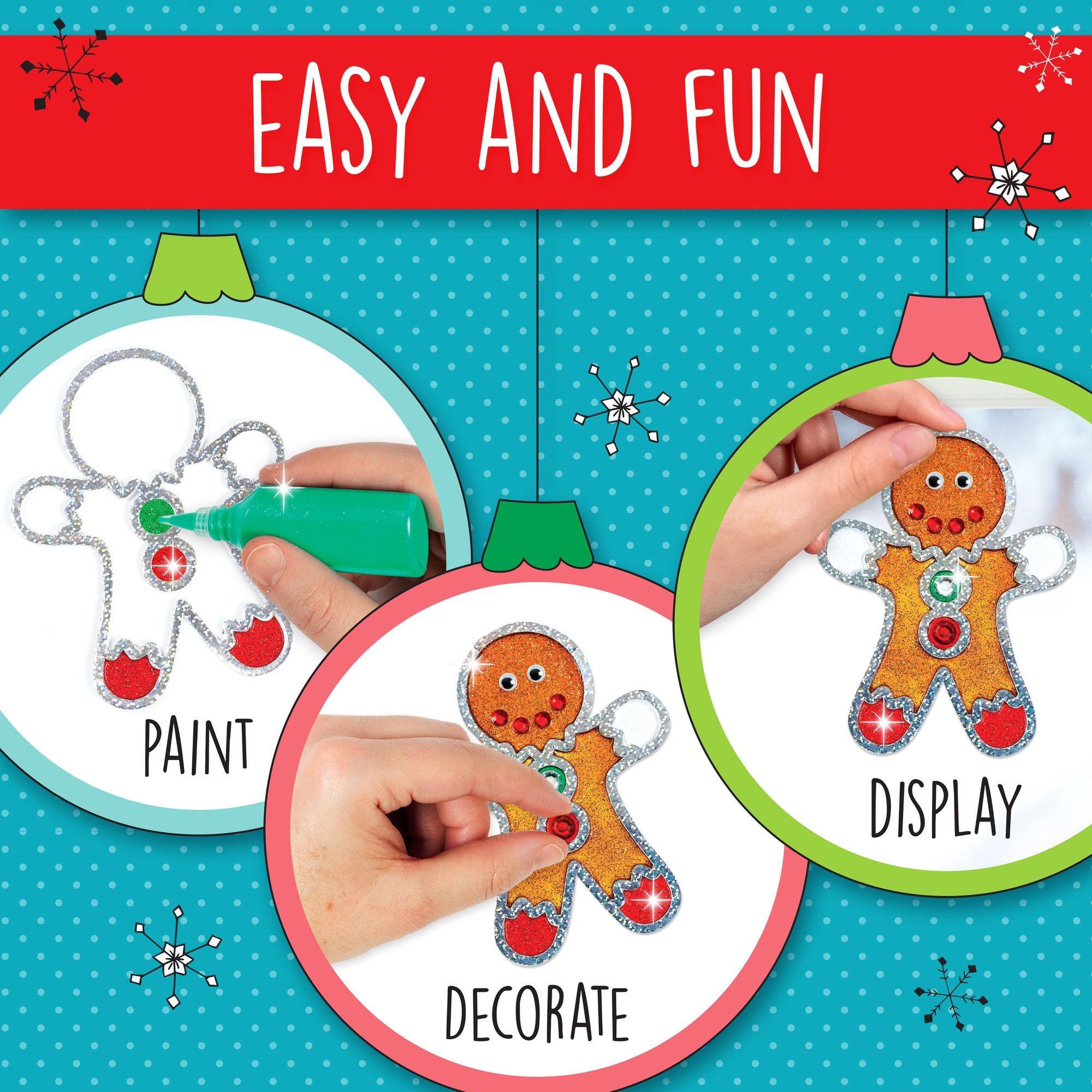 Holiday Easy Sparkle Window Art