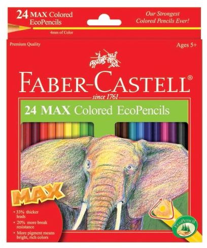 Set of 24 Triangular Ecopencils