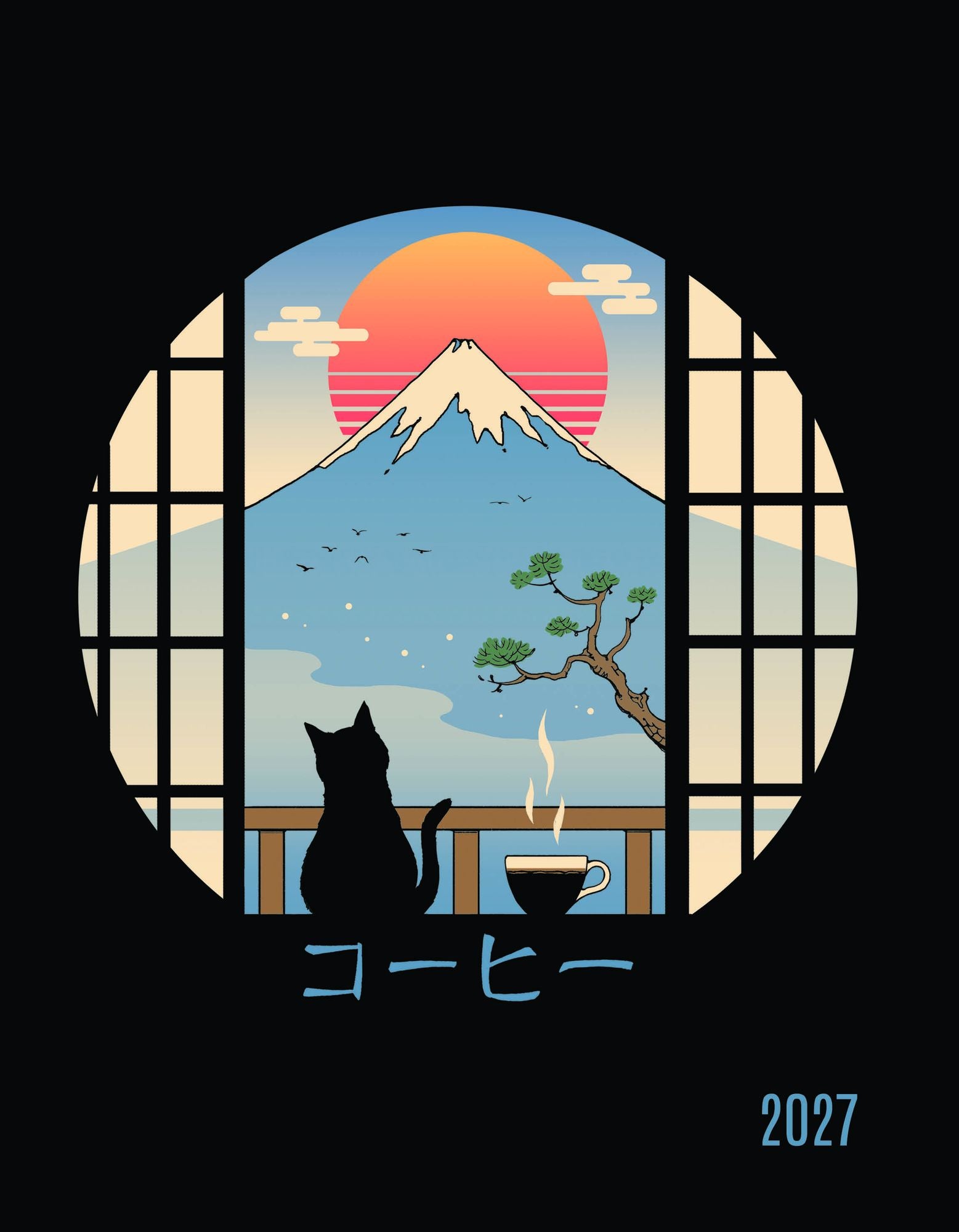 2026-2027 Surrey Planner Coffee Cat