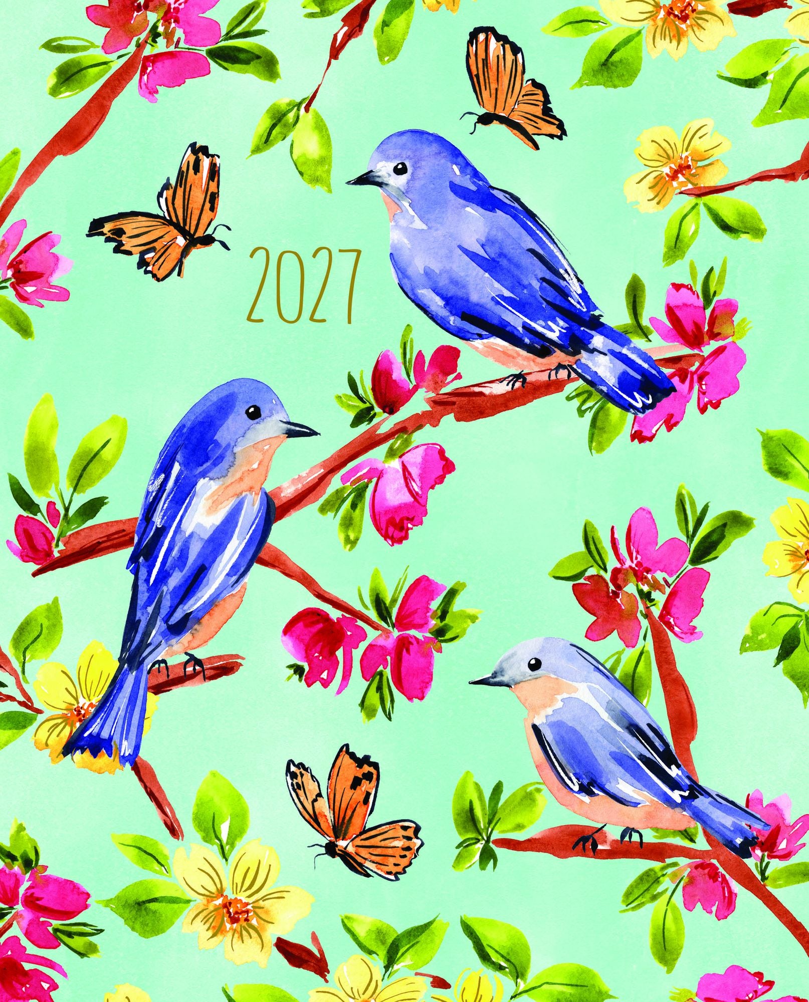 2026-2027 Ultimate Planner Birds and Butterflies