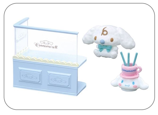 Sanrio RE-MENT Blind Box Figure Set - Cinnamoroll Style Shop