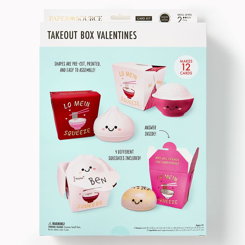 PS Takeout Box Valentines Card Kit