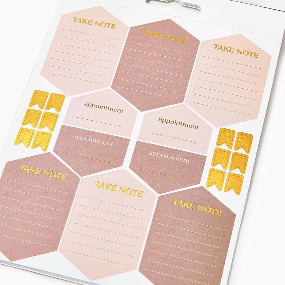 Sand Paper Wasp Organization Sticker Book