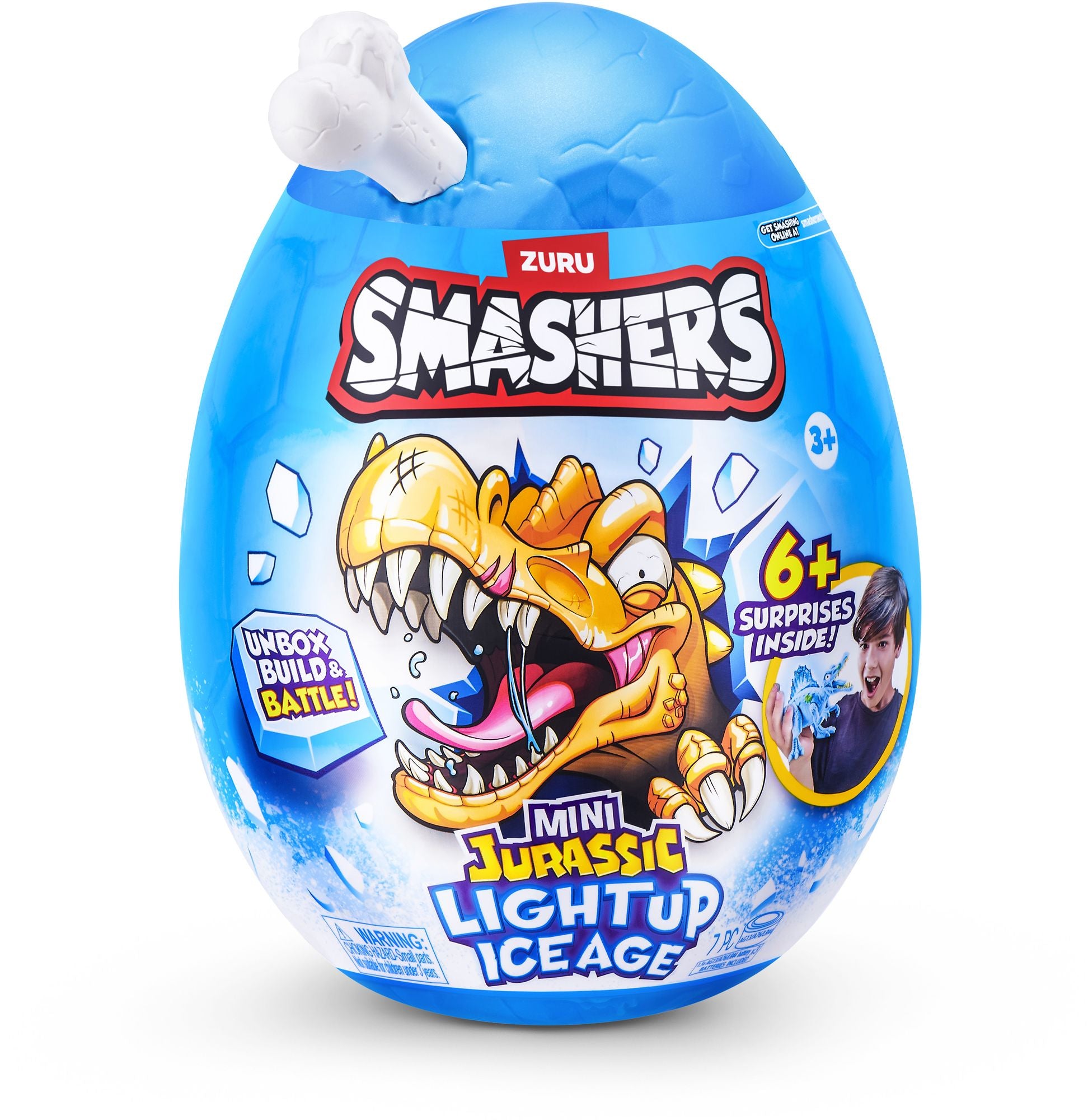 S001-SMASHERS-DINO ICE AGE-SERIES 1-EGG SMALL-SHRINK WRAP,24PCS/CTN