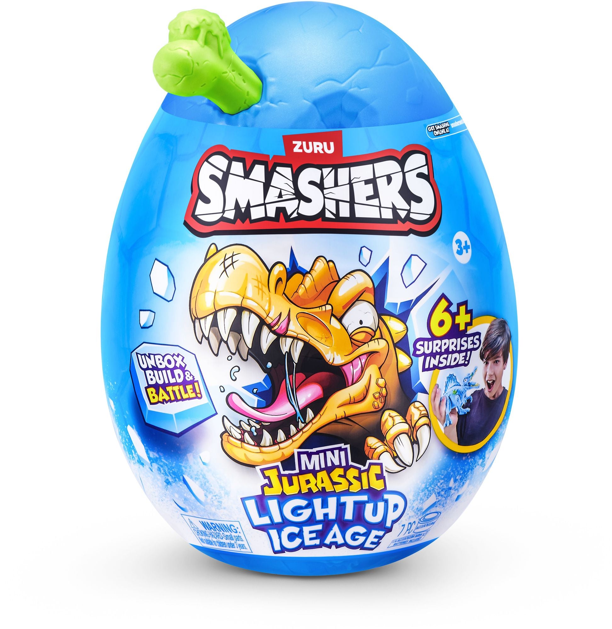 S001-SMASHERS-DINO ICE AGE-SERIES 1-EGG SMALL-SHRINK WRAP,24PCS/CTN