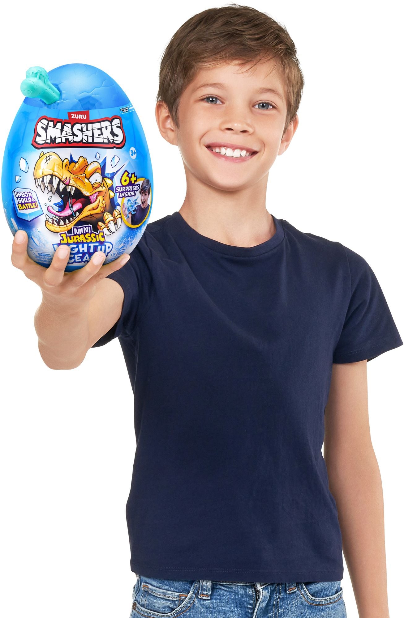 S001-SMASHERS-DINO ICE AGE-SERIES 1-EGG SMALL-SHRINK WRAP,24PCS/CTN