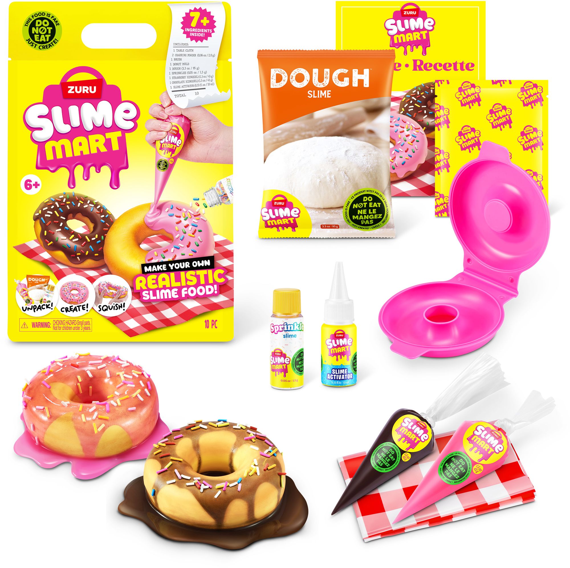 S001-SLIME MART-SMALL SHOPPING BAG-SERIES 1-DESSERT-BAG,12PCS/CTN