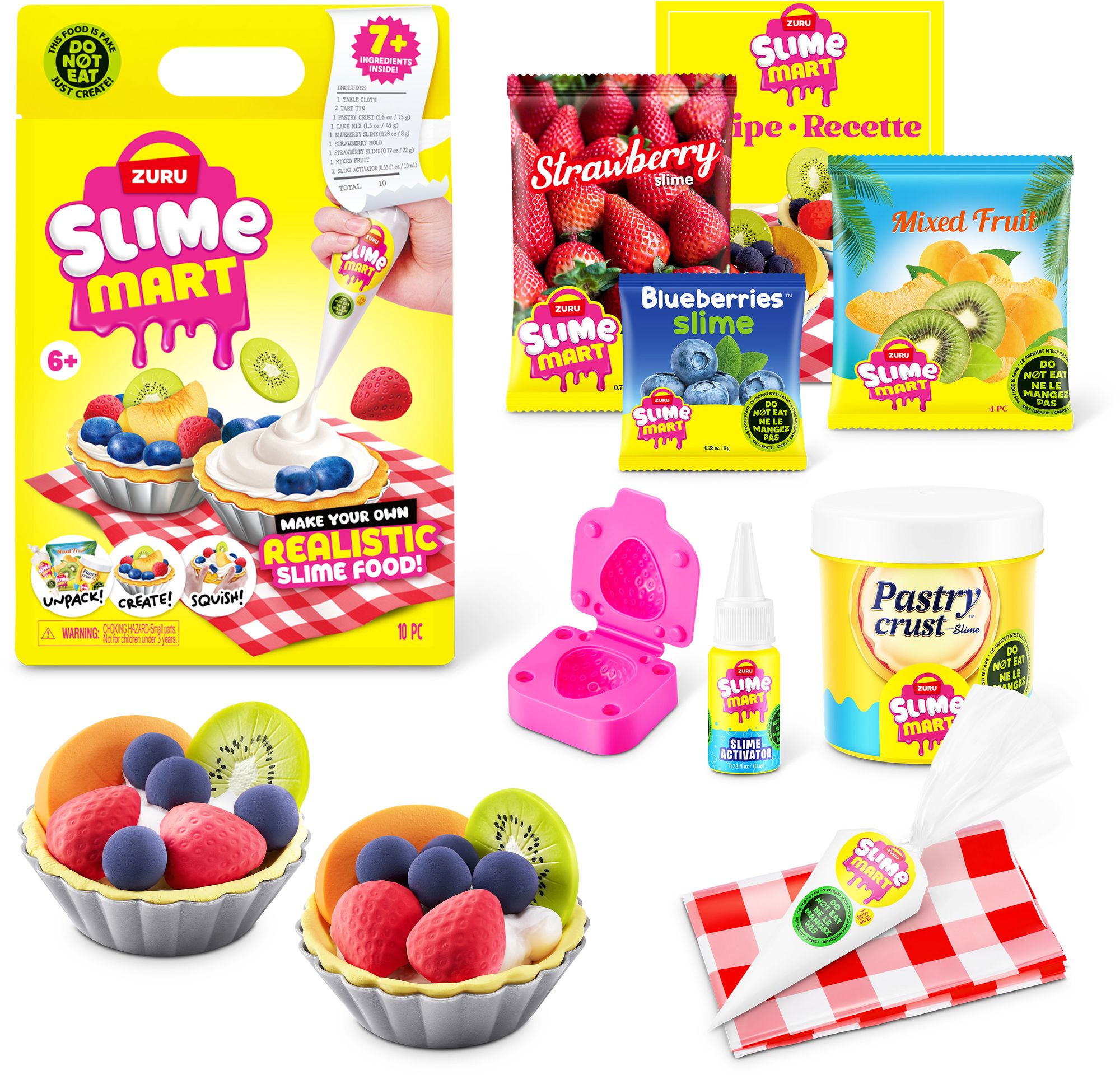 S001-SLIME MART-SMALL SHOPPING BAG-SERIES 1-DESSERT-BAG,12PCS/CTN