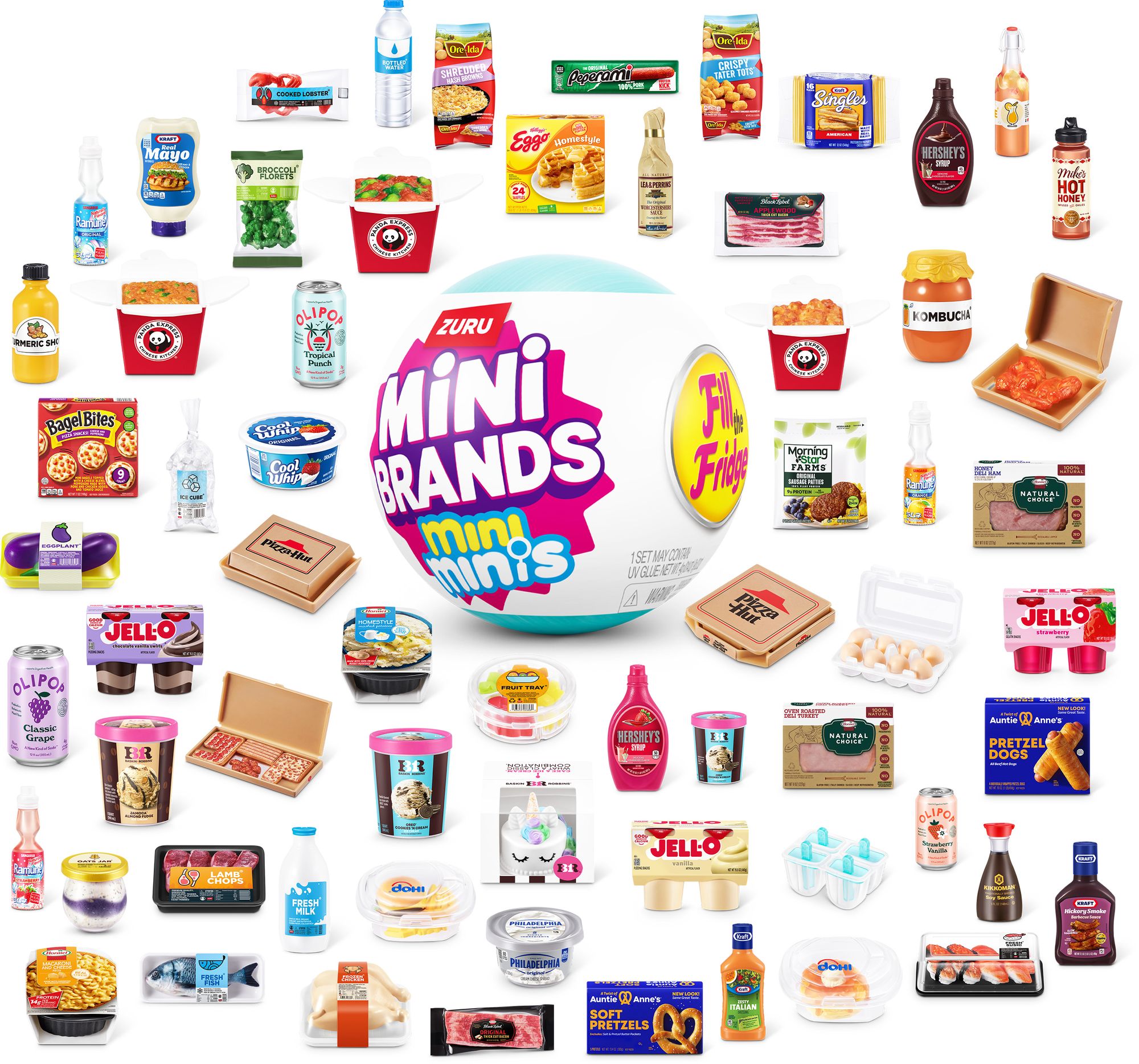 MINI BRANDS FILL THE FRIDGE 2PK