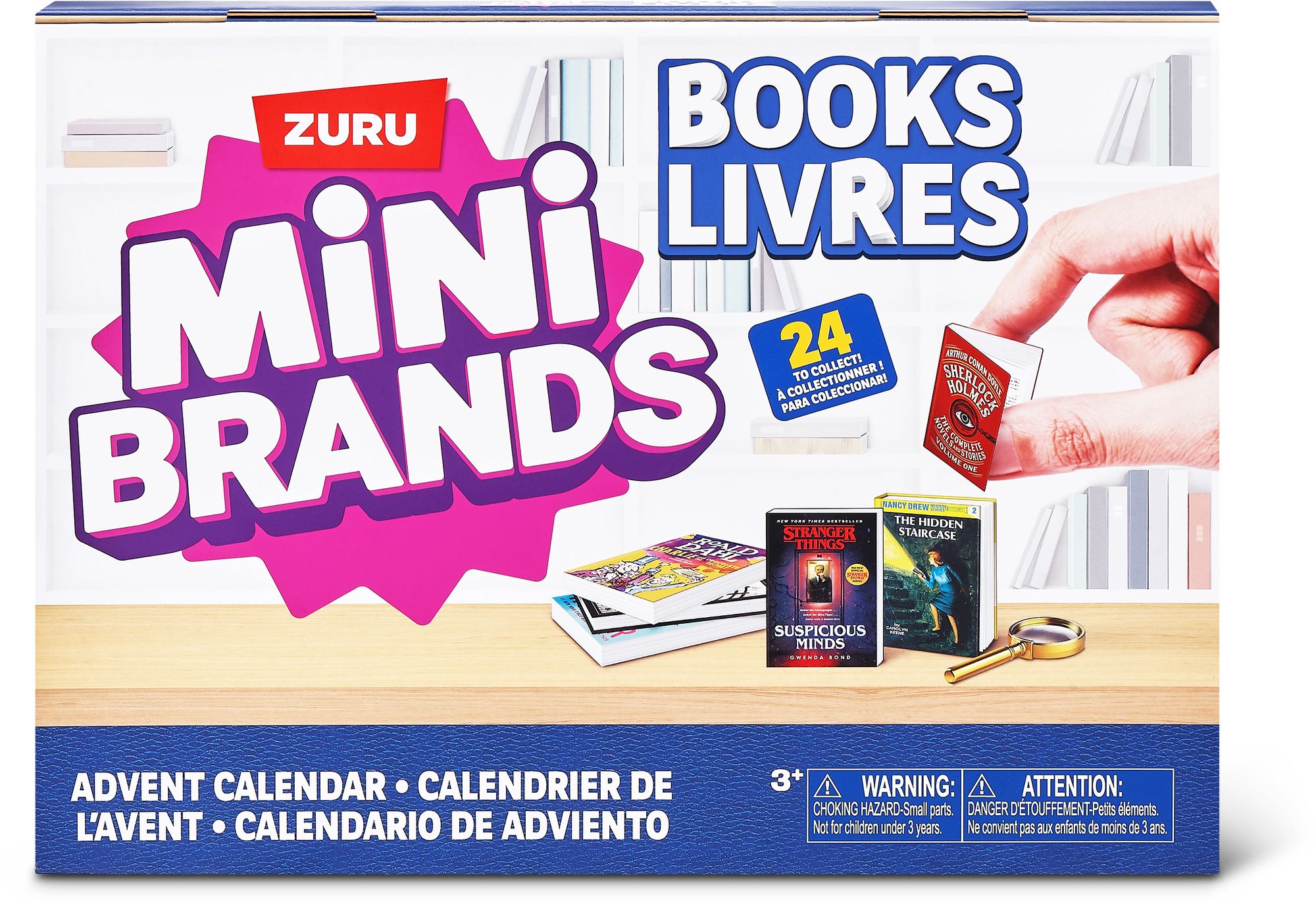 S001-MINI BRANDS-BOOK MINI BRANDS-Minis Combo ADVENT CALENDAR SERIES 1 & SERIES 2(24PCS MINI) In COLOR BOX, 12 PCS/CTN