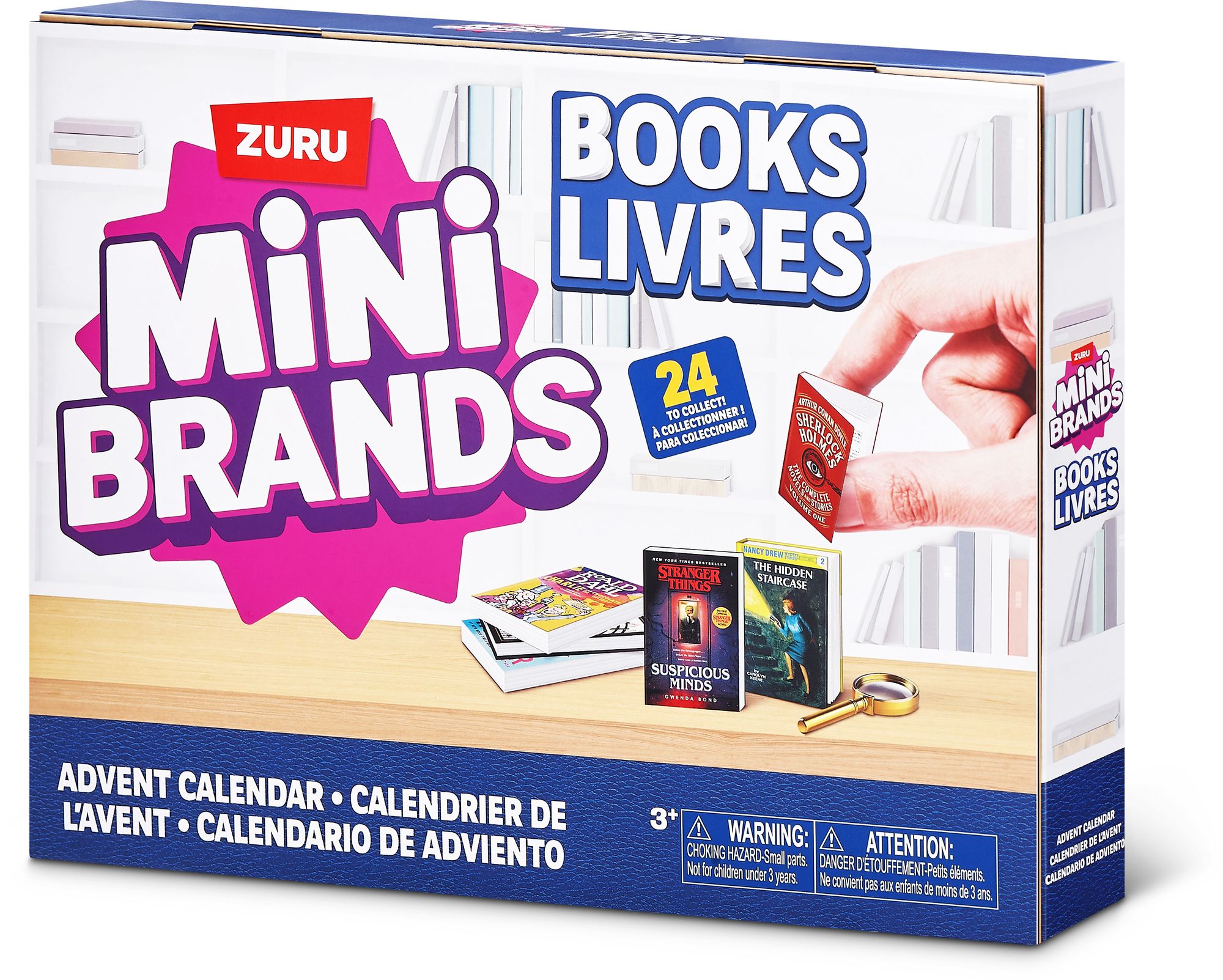 S001-MINI BRANDS-BOOK MINI BRANDS-Minis Combo ADVENT CALENDAR SERIES 1 & SERIES 2(24PCS MINI) In COLOR BOX, 12 PCS/CTN