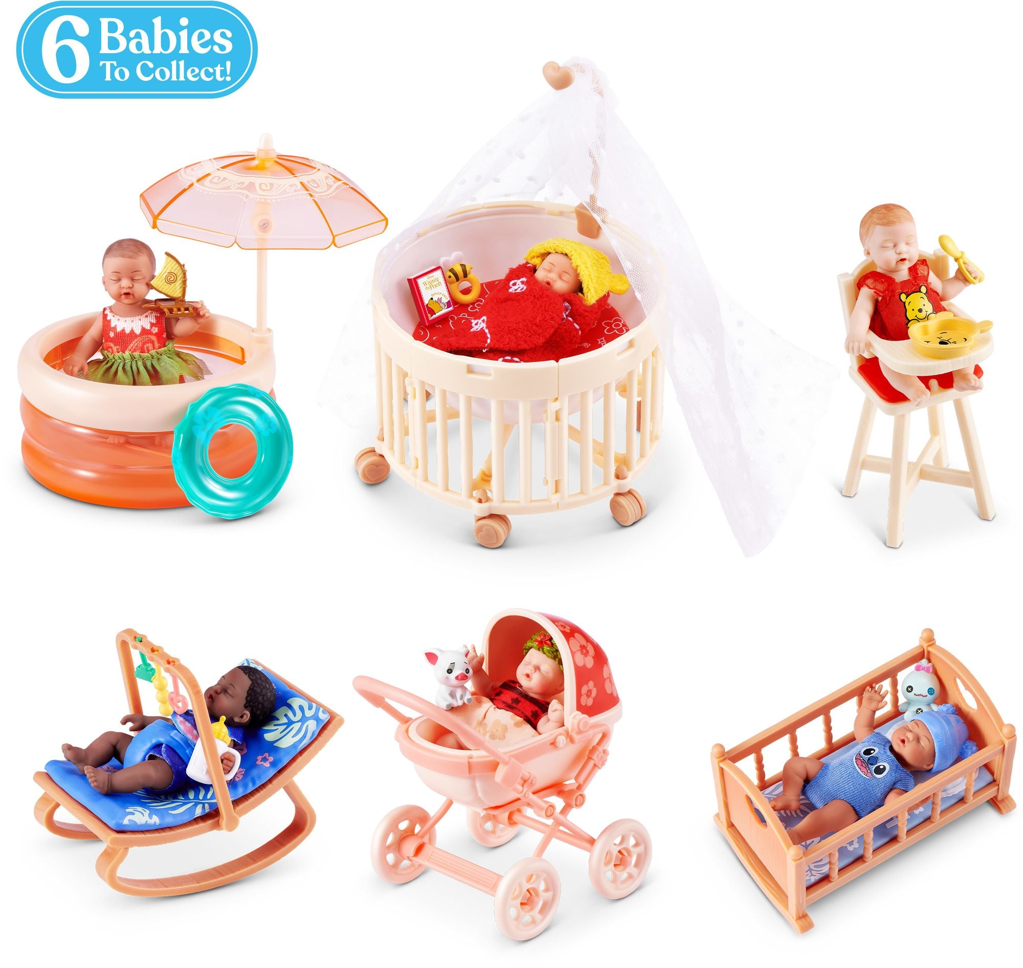 S001-MY MINI-MY MINI BABY DISNEY-SERIES 1-CAPSULE,2PK IN PVC TUBE,12PCS/CTN