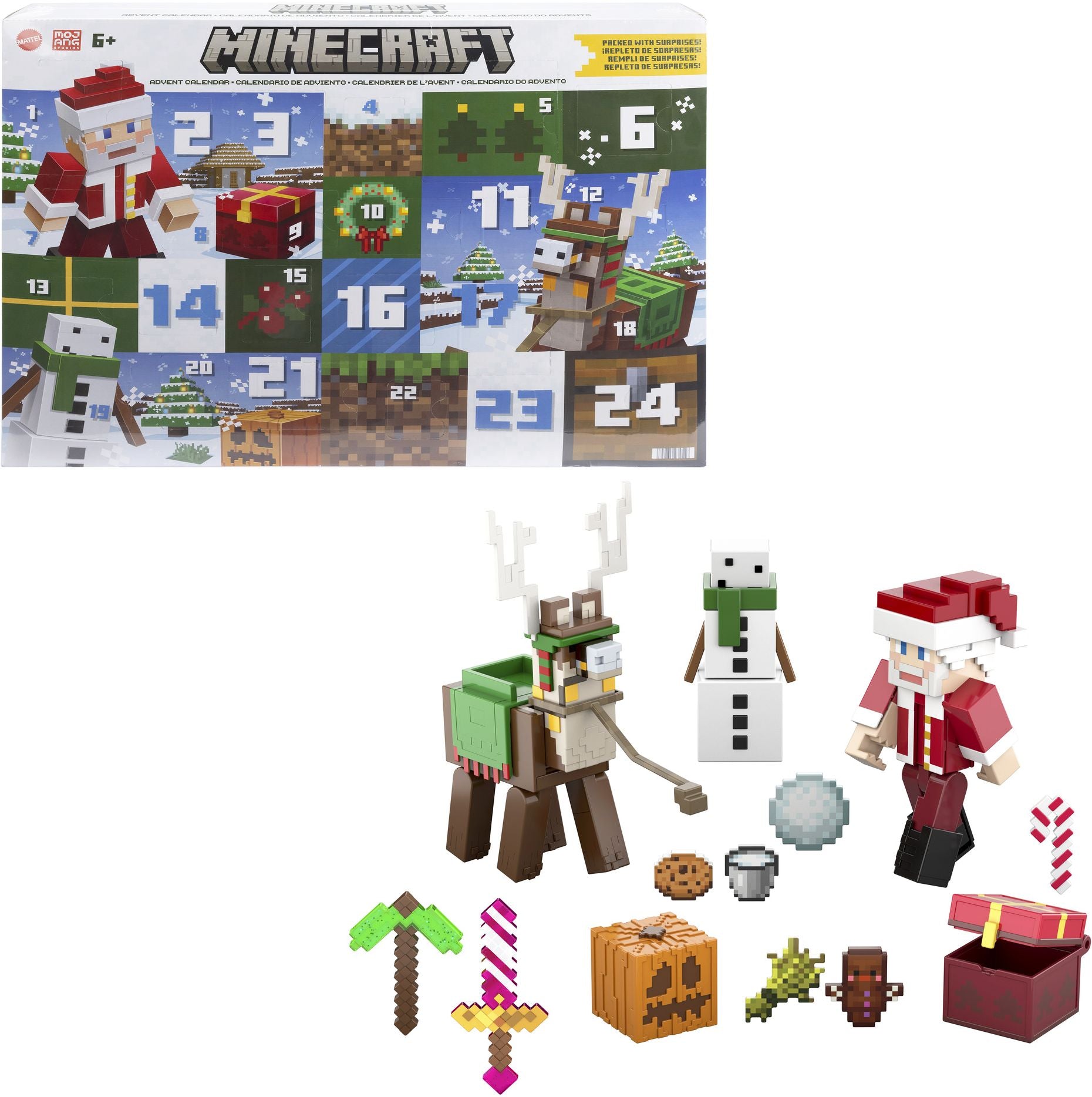 MINECRAFT 3.25" ADVENT CALENDAR