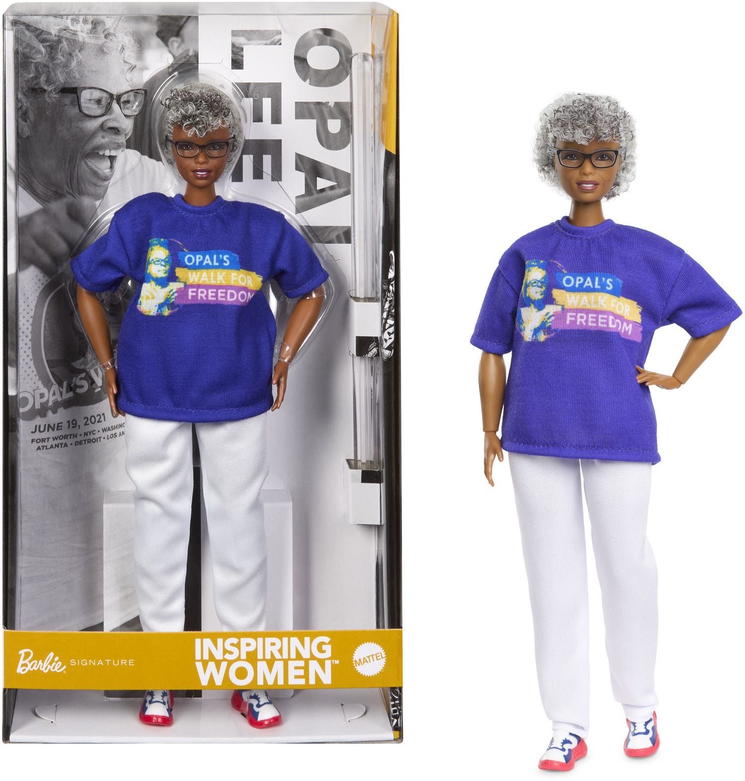 Opal Lee Barbie Inspiring Women Doll JJX60