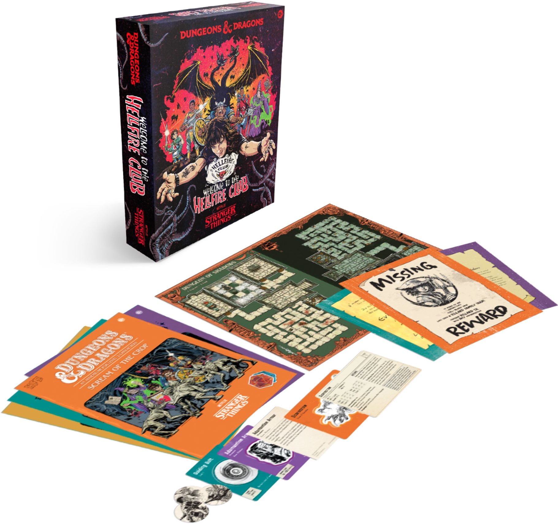 Dungeons & Dragons Stranger Things Welcome to Hellfire Club by Wizards of the Coast