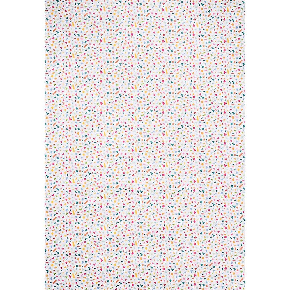 Rainbow Confetti Reversible Wrapping Paper