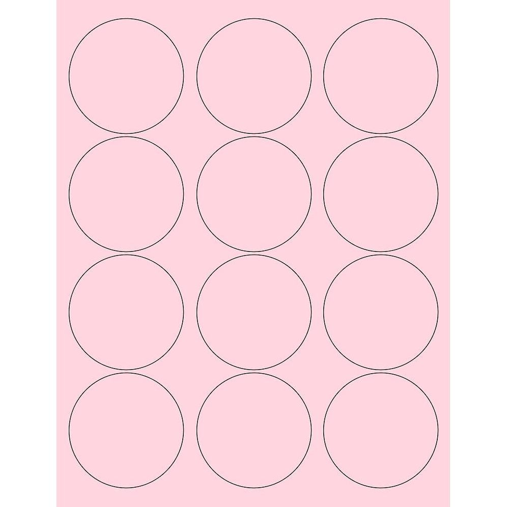 Blossom 2.5" Round Printable Labels