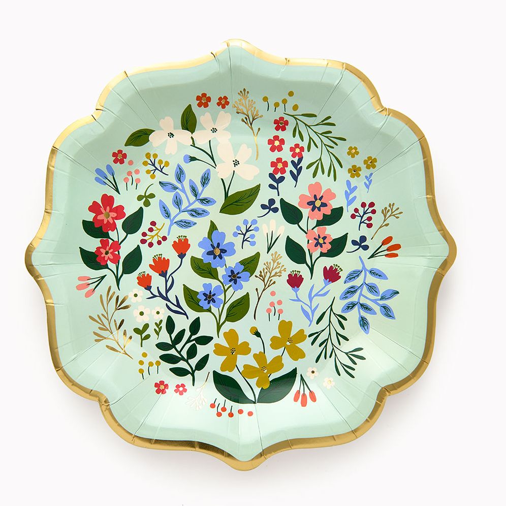Primrose 9" Fancy Paper Plates - S/10
