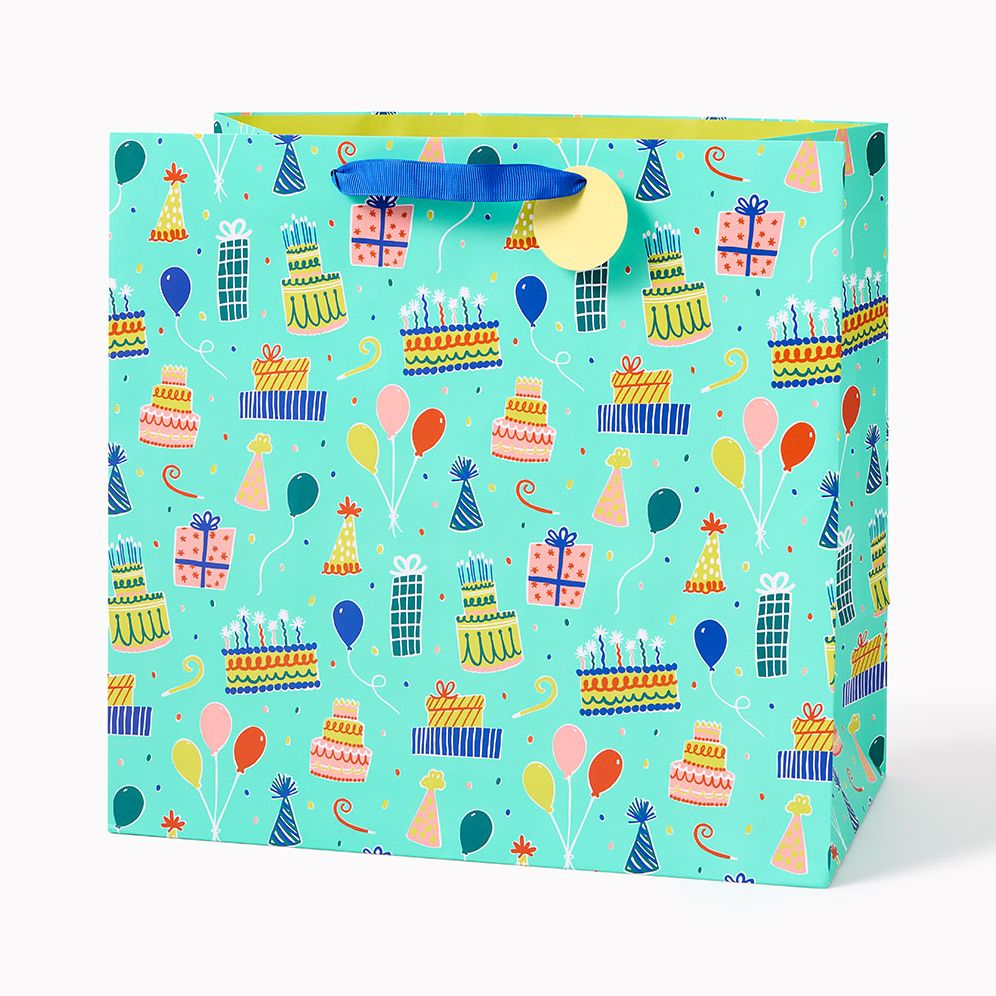 Birthday Icons Large Gift Bag