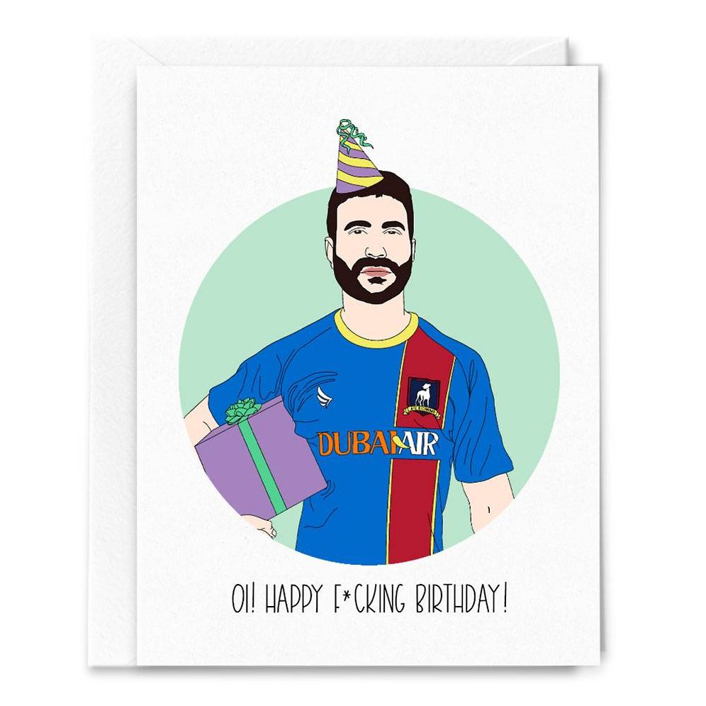 Oi Happy Birthday Card