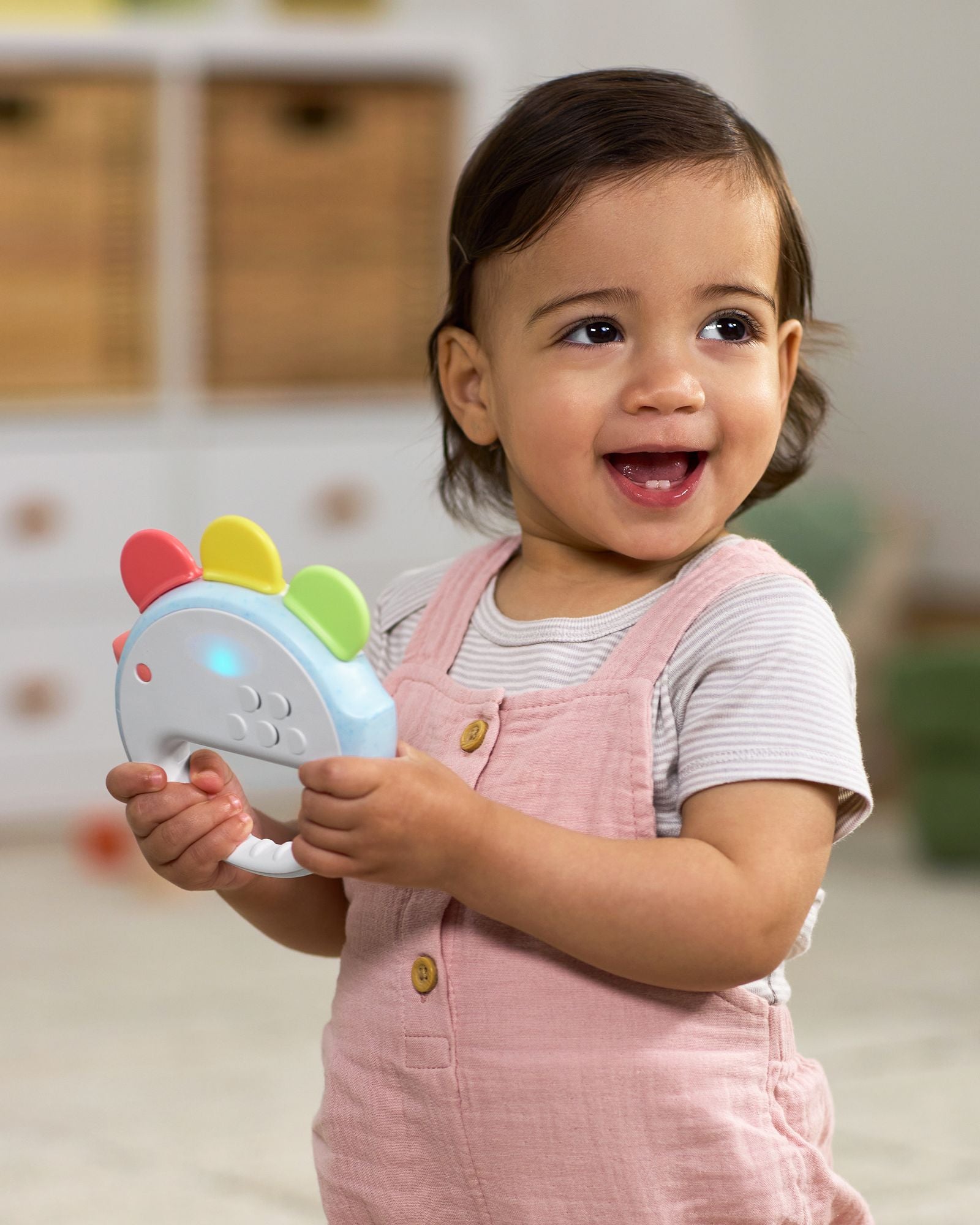 Skip Hop Feelin' Clucky 3-in-1 Musical Tambourine Baby Toy