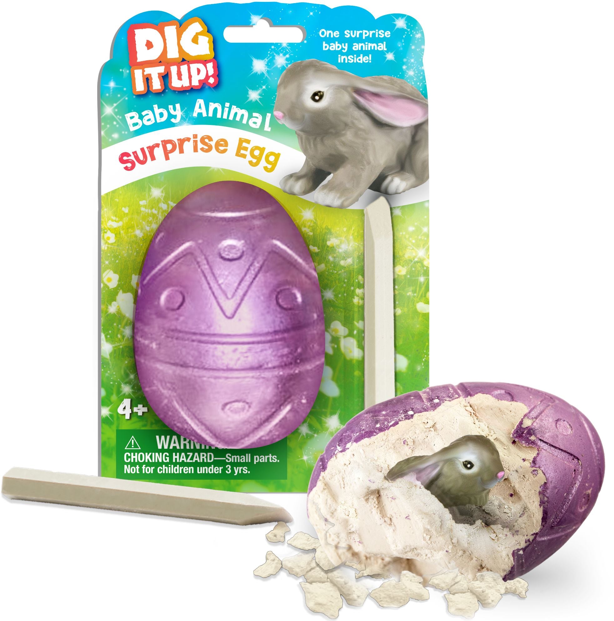 DIU! SPRING ANIMALS EGG - PURPLE B&N