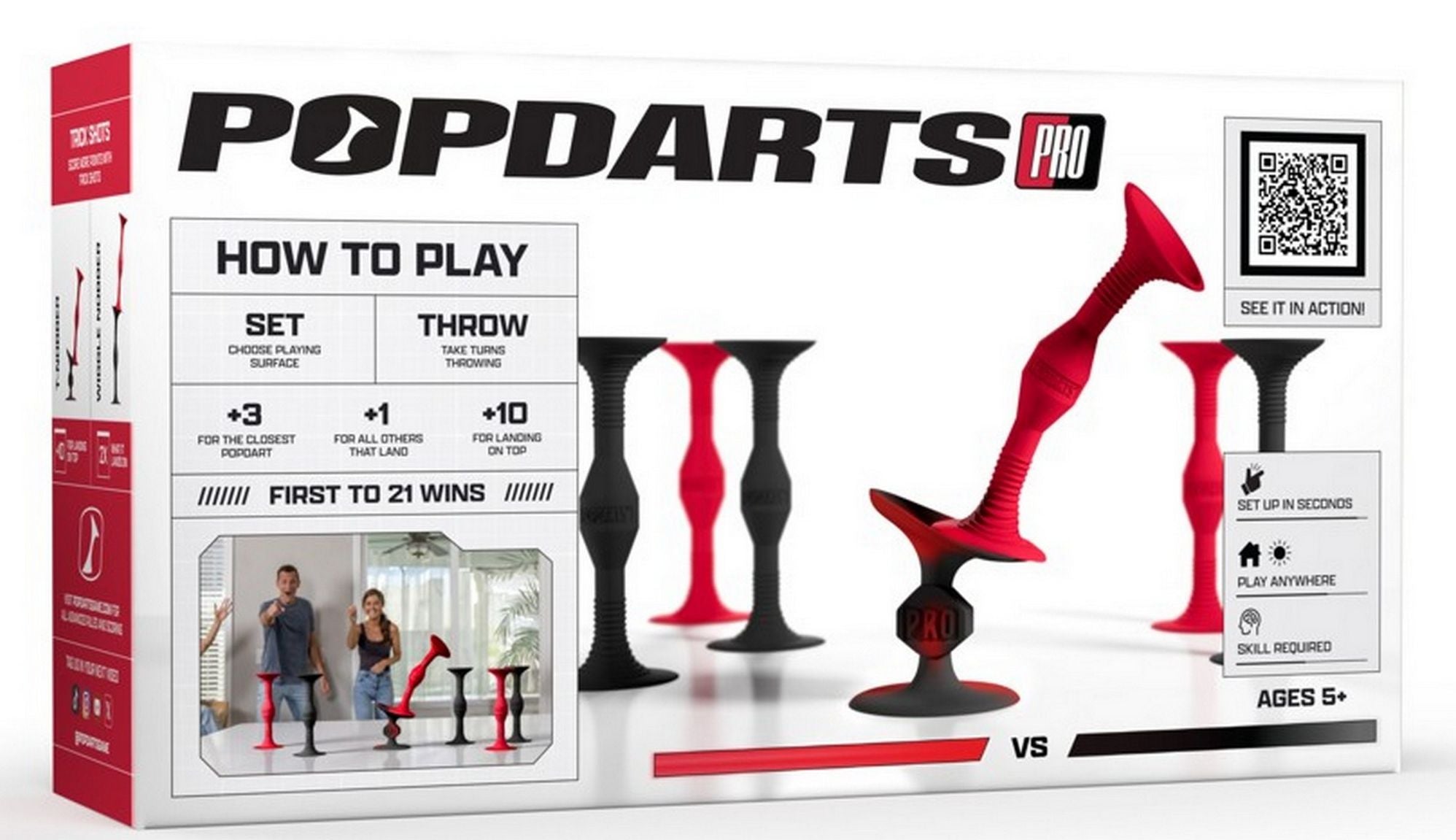 Popdarts Pro Pack (Red & Black)