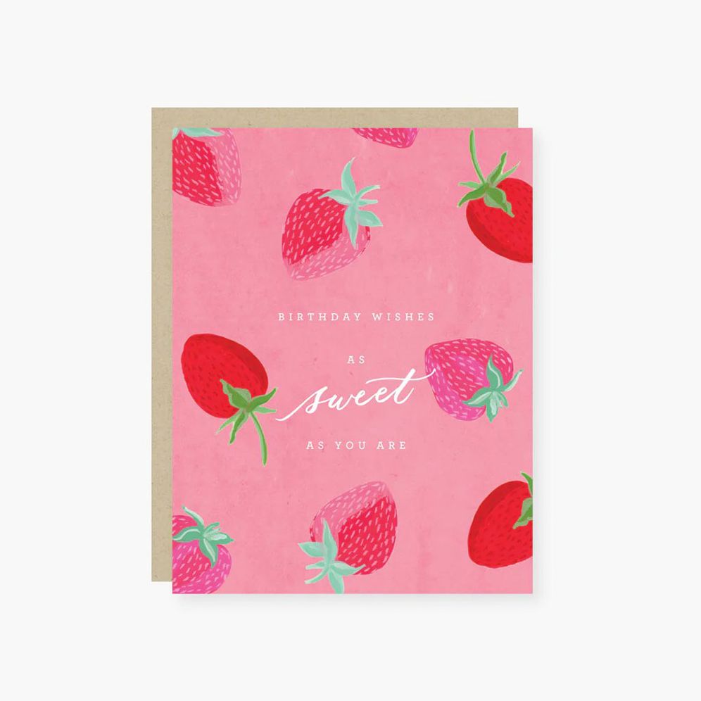 Birthday Wishes as Sweet as You are Birthday Card