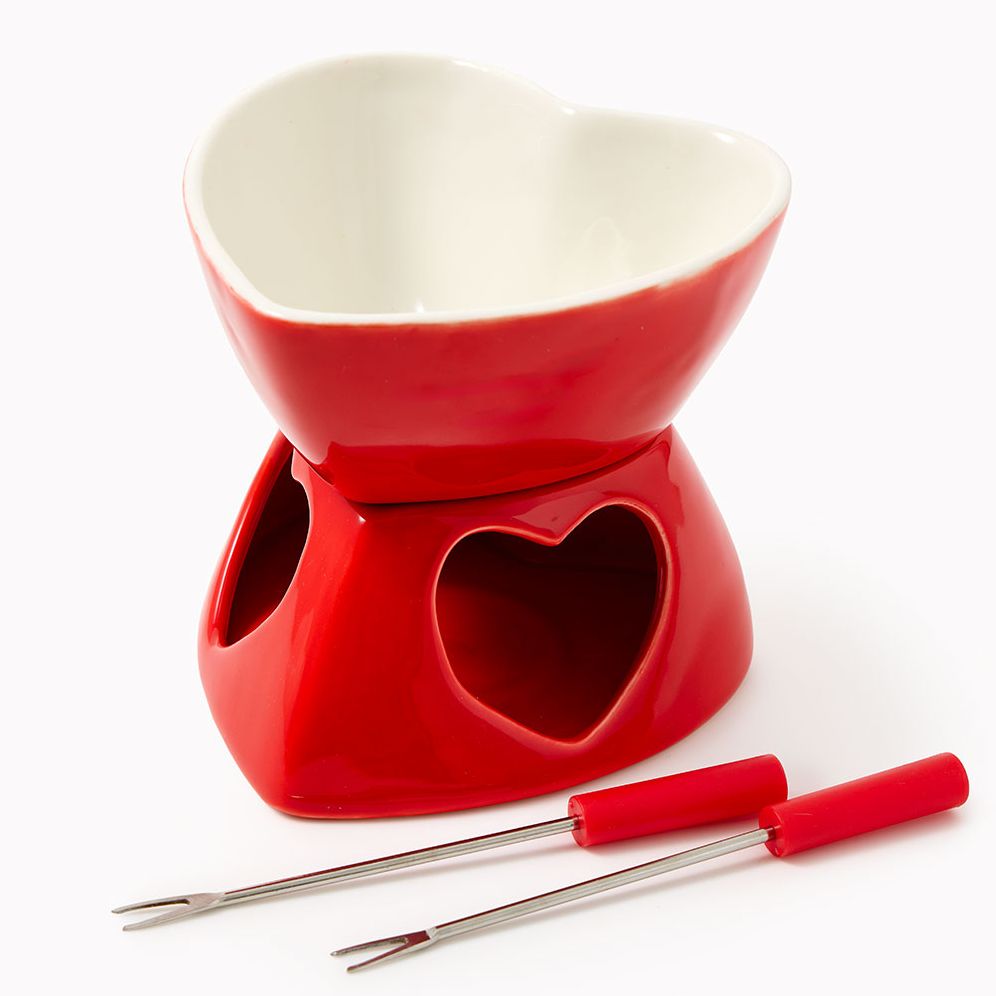 Heart Fondue for Two Set