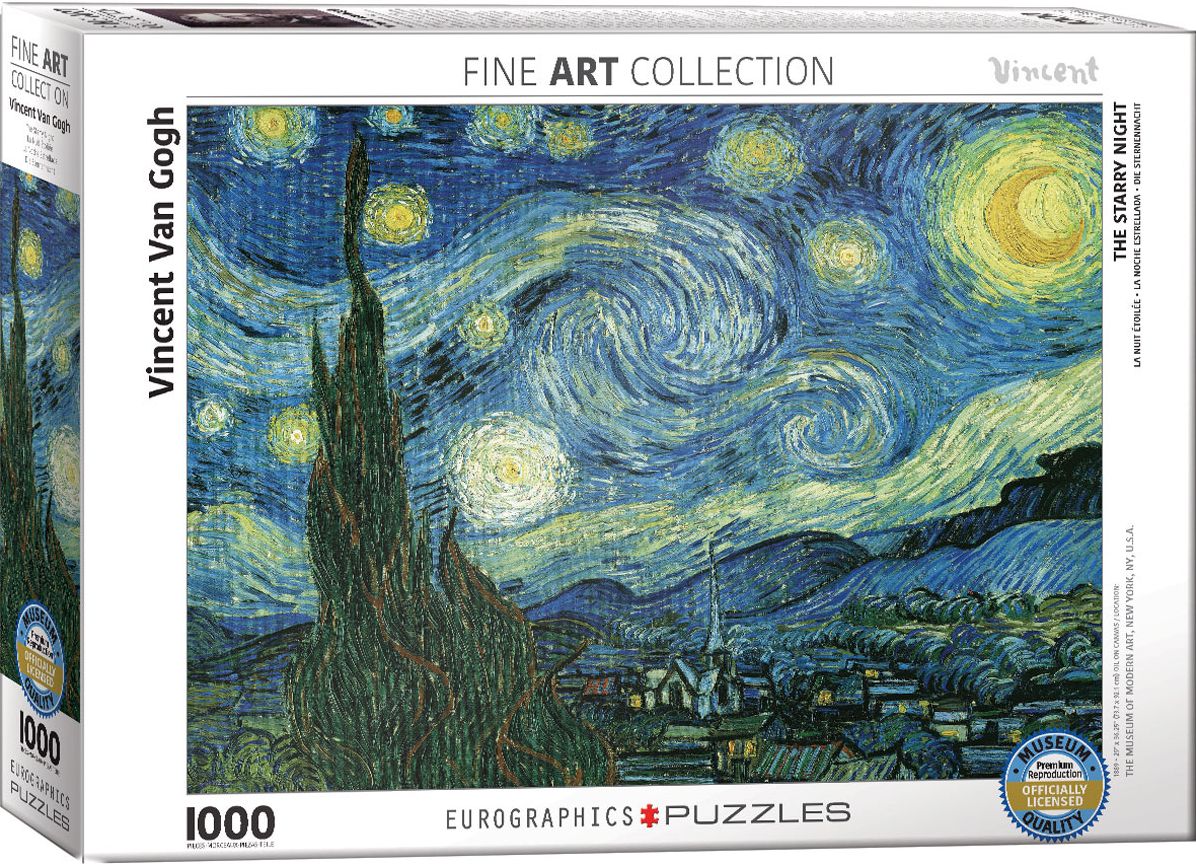 Vincent Van Gogh - Starry Night: 1000 Pcs