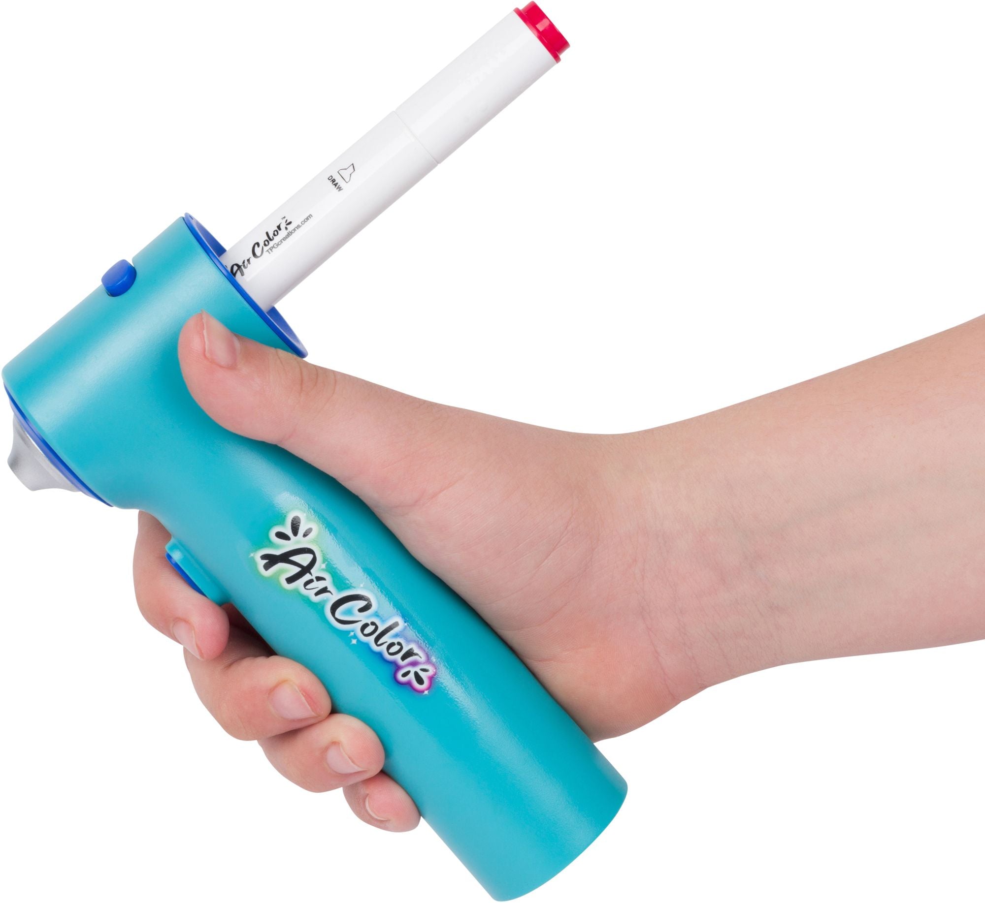 AirColor Airbrush Kit, Includes 10 Dual-Tip Markers