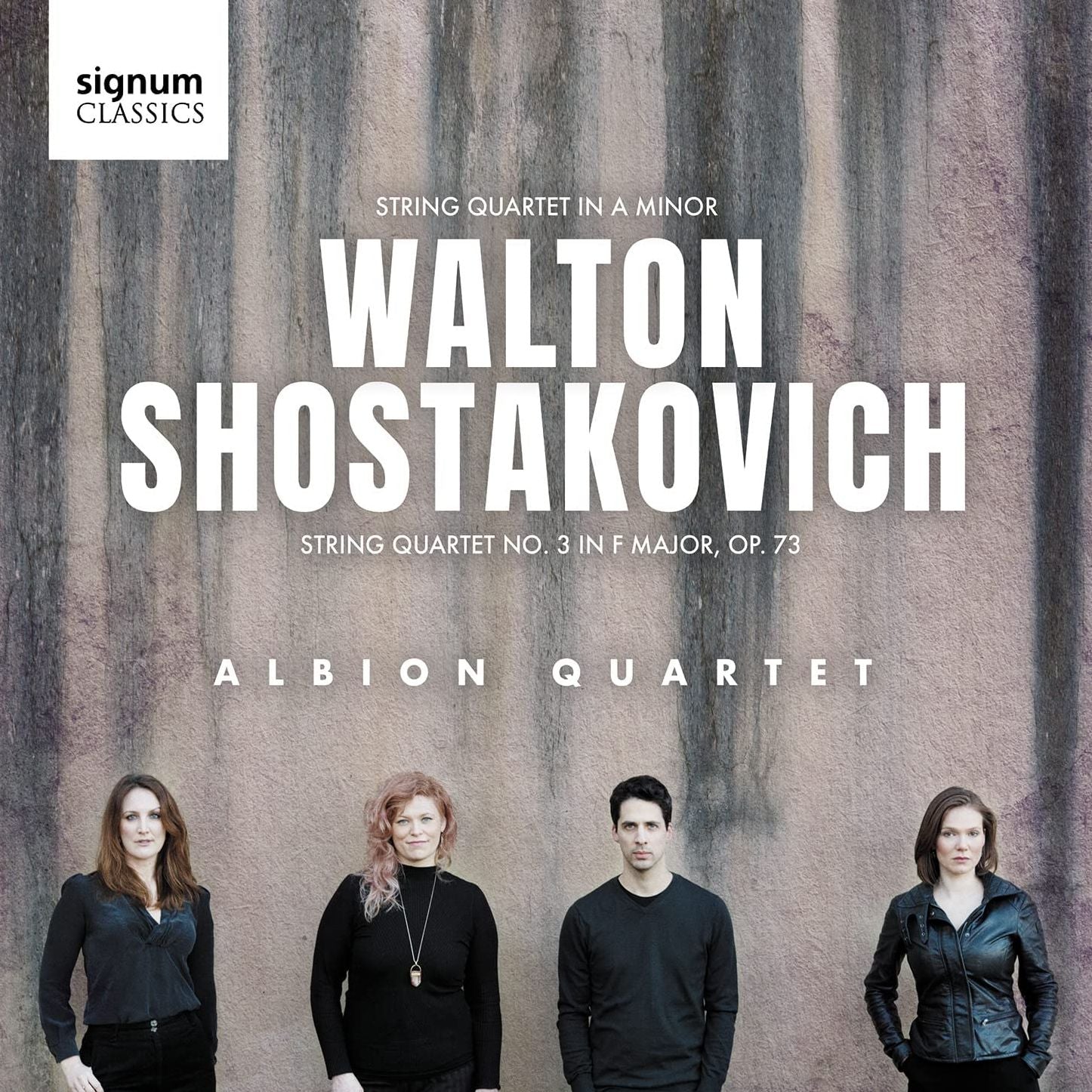 Walton: String Quartet in A minor; Shostakovich: String Quartet No. 3 in F major, Op. 73