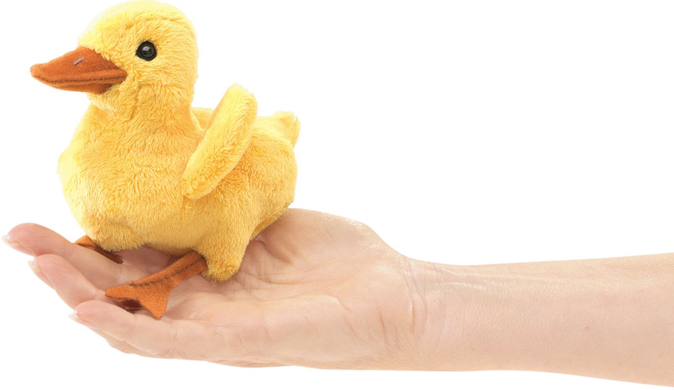 Mini Duckling Finger Puppet