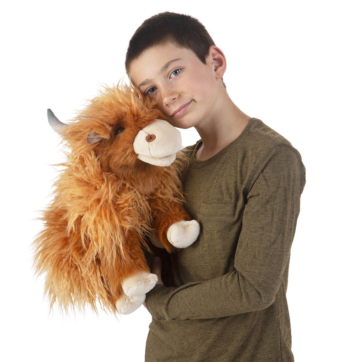 Highland Cow Puppet