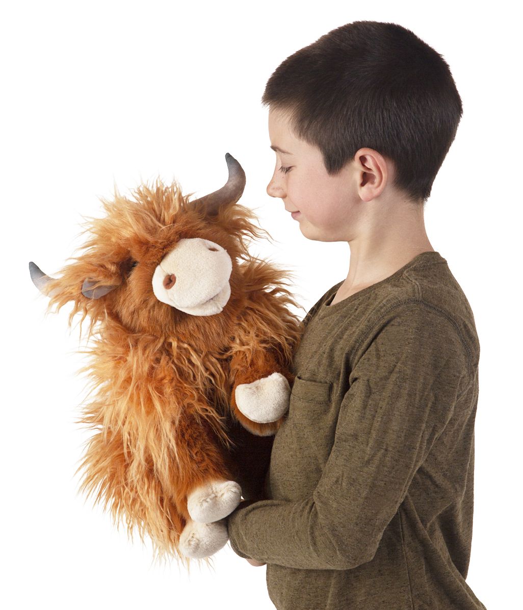 Highland Cow Puppet