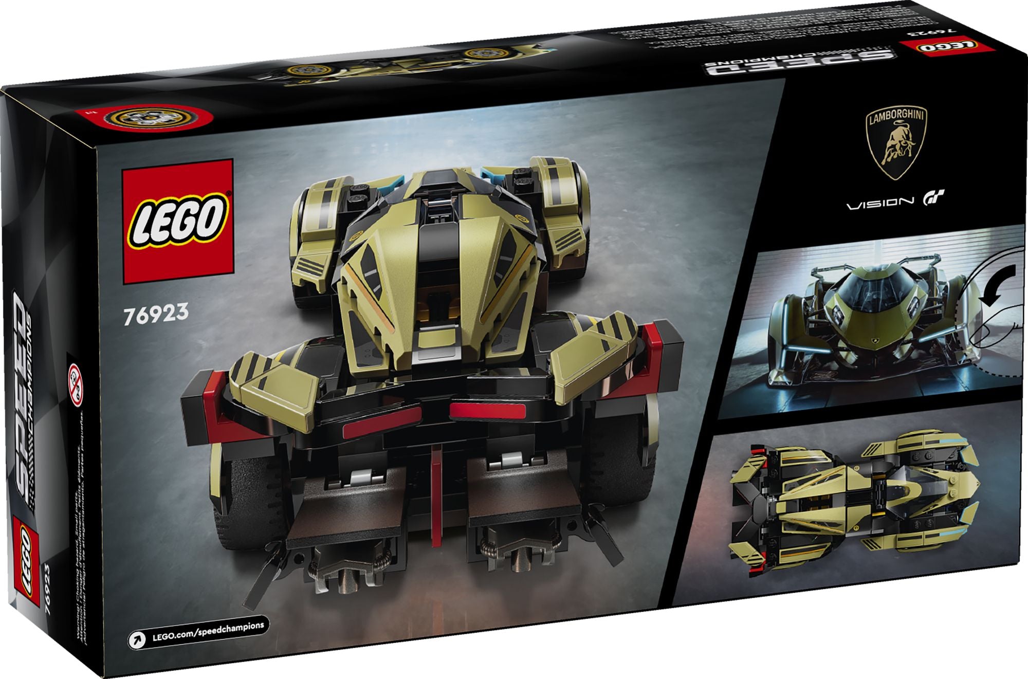LEGO Speed Champions Lamborghini Lambo V12 Vision GT Super Car 76923