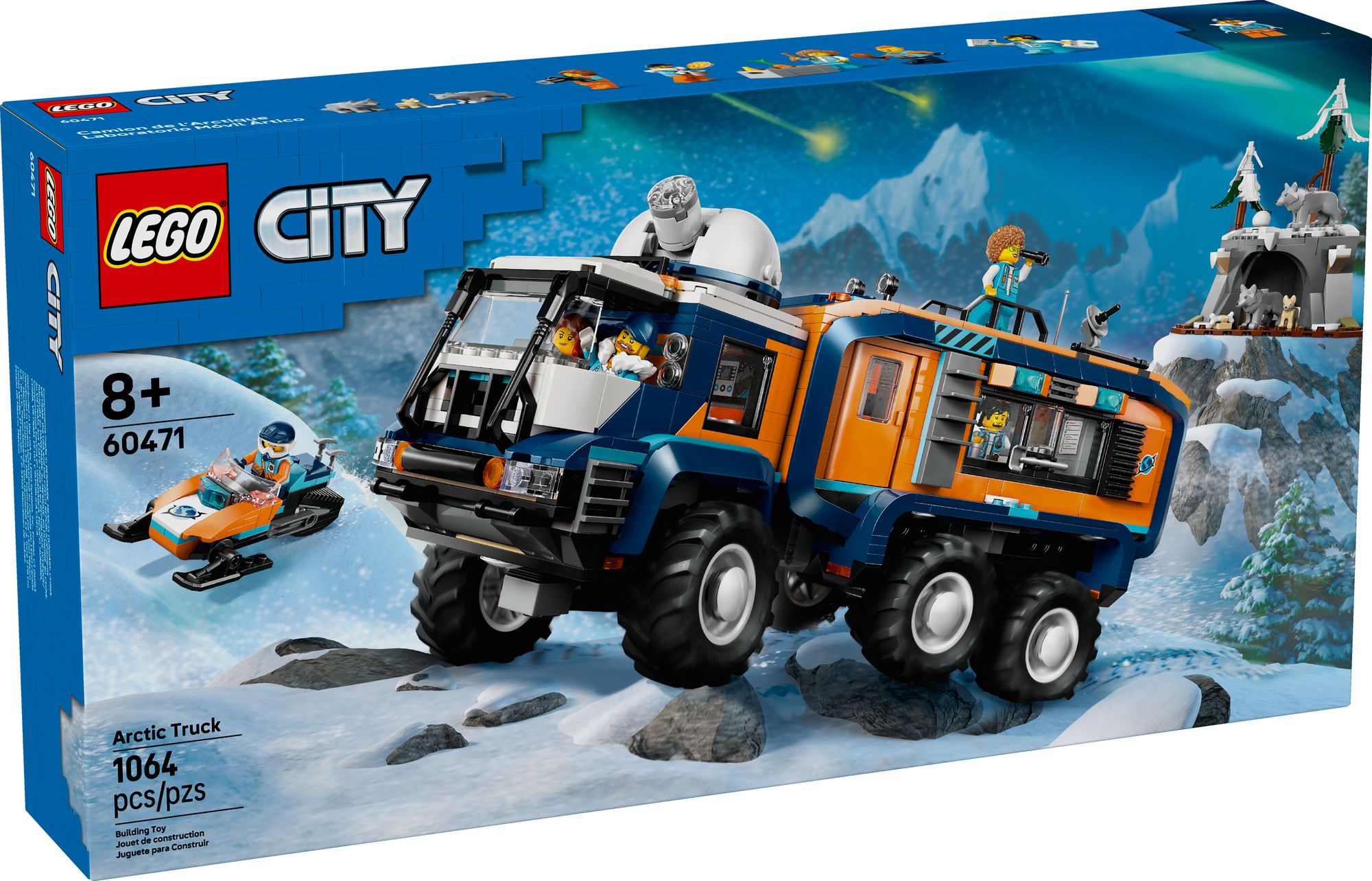 LEGO City Exploration Arctic Explorer Science Lab Truck 60471